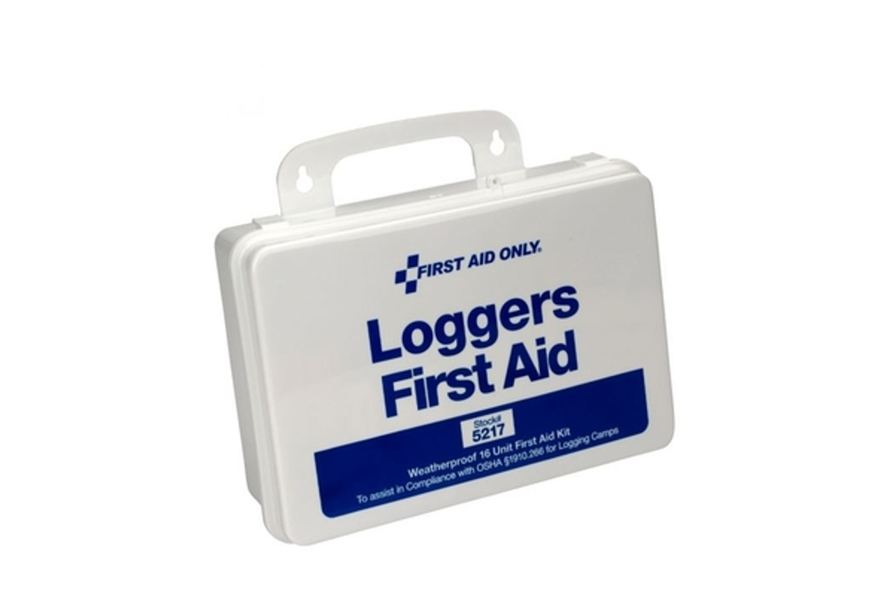 Loggers Plastic First Aid Kit, 25-person - Y-pers, Inc.