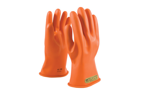 NOVAX® Class 00 Rubber Insulating Glove with Straight Cuff 11" Y