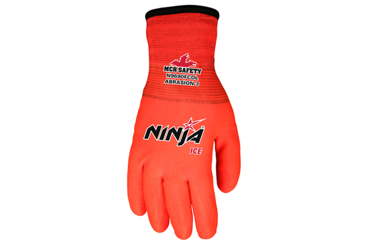 Ninja Ice Fully Coated Orange 15 Gauge Orange Nylon Acrylic