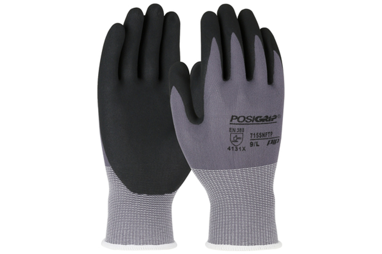 Posigrip Nitrile-Coated Nylon Gloves