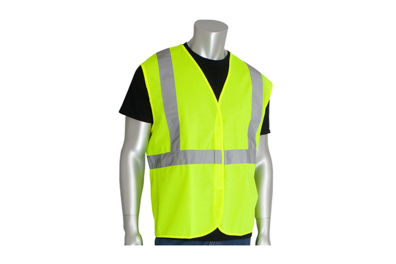 Safety Vest, Class 2, Solid, Velcro Front - Y-pers, Inc.
