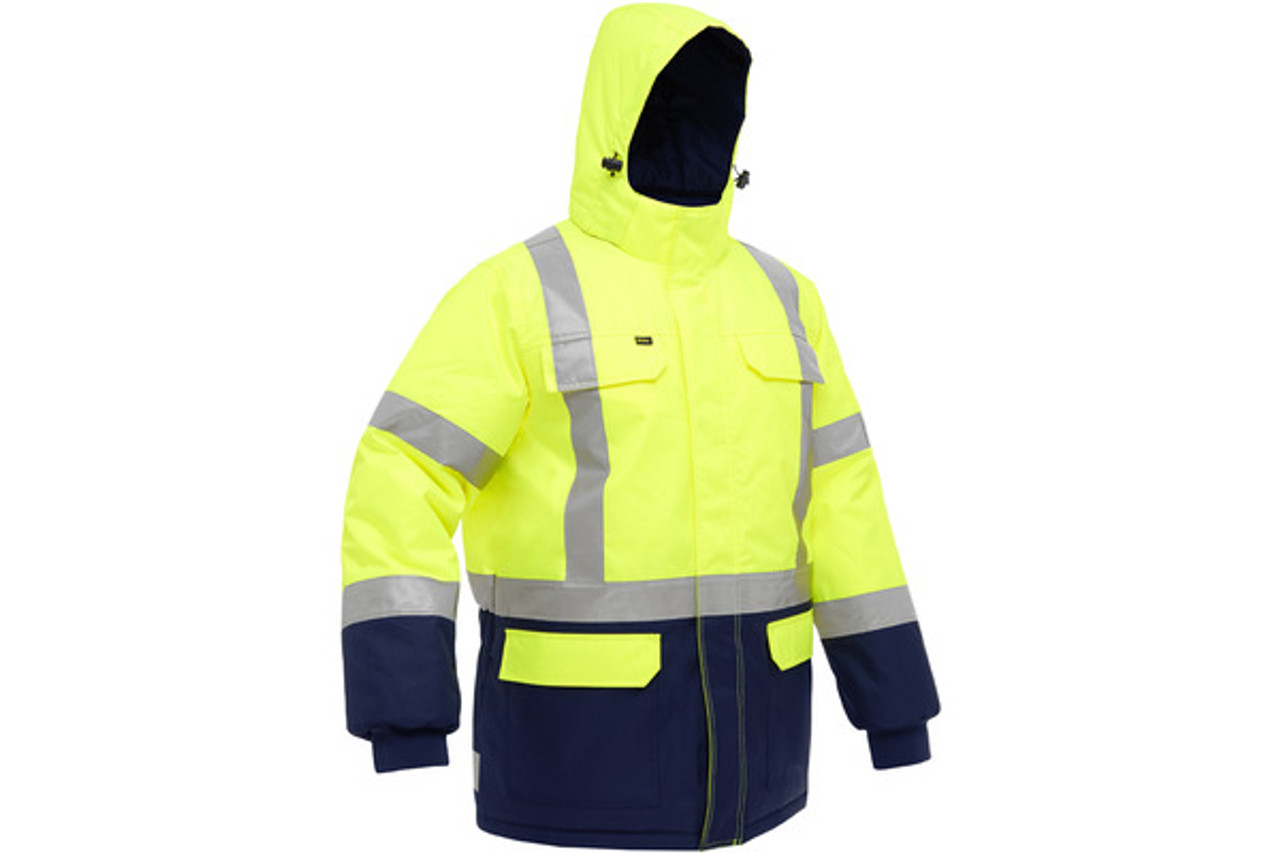 PIP Bisley Extreme Cold Coverall with | Orange | Small