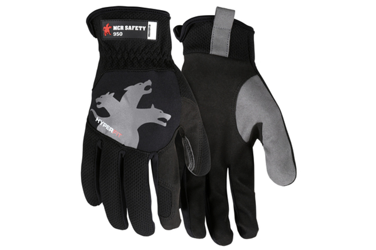 HyperFit Multi-Task Synthetic leather glove