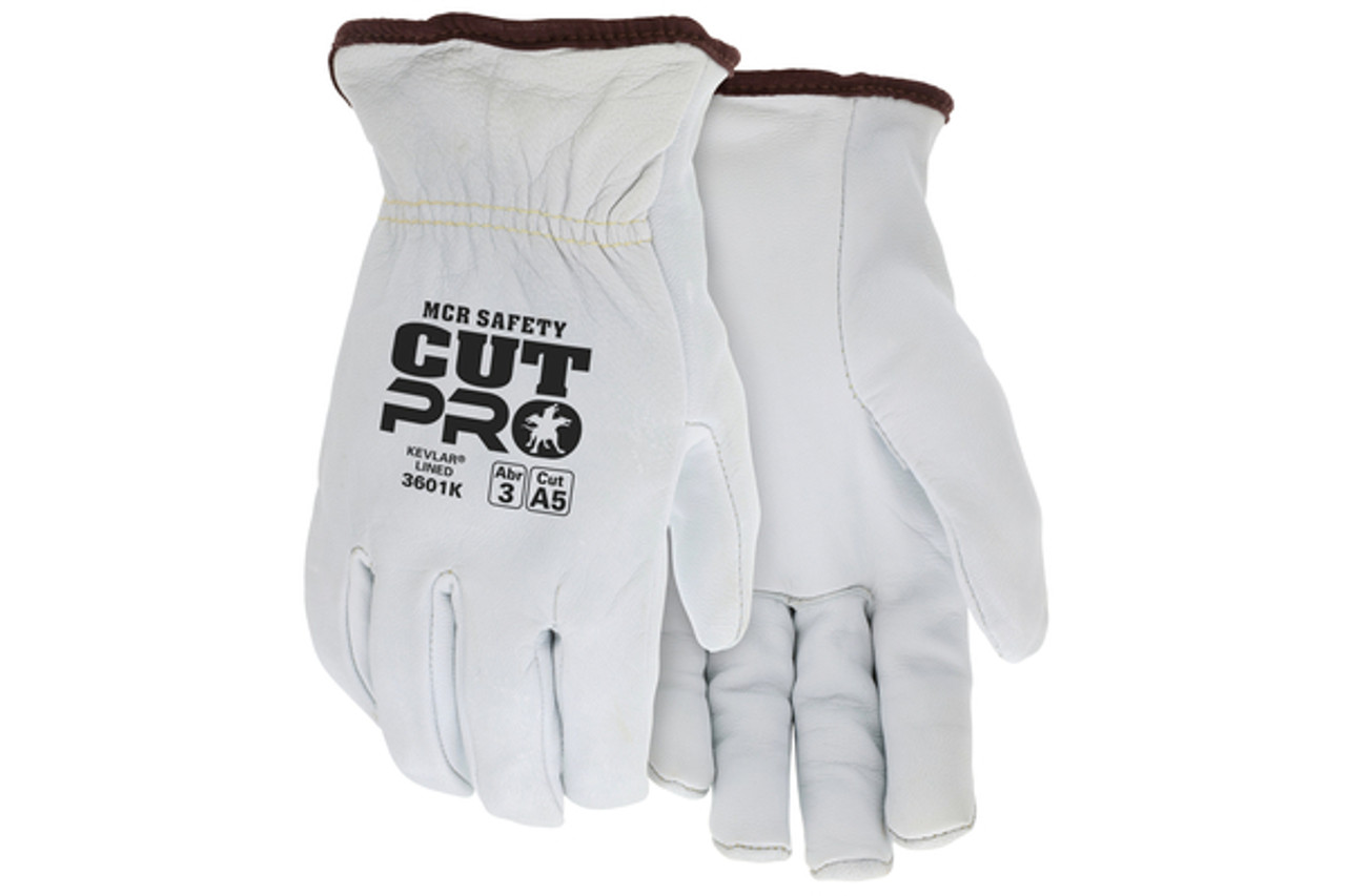 Pioneer Level A5 & Cut & Puncture Resistant Driver's Style Goatskin Gloves  - TPR 