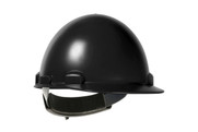 Stromboli™ Cap Style Smooth Dome Hard Hat with ABS/Polycarbonate Shell, 4-Point Textile Suspension and Wheel-Ratchet Adjustment, Black (S280HP841R11)