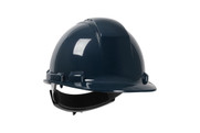 Whistler™ Vented, Cap Style Hard Hat with HDPE Shell, 4-Point Textile Suspension and Wheel Ratchet Adjustment, Blue (S280HP241RV08)