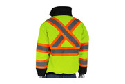 Two-Tone X-Back Black Bottom Bomber Jacket, Class 3 Two-Tone X-Back Black Bottom Bomber Jacket, Class 3