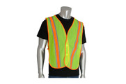 PIP® Non-ANSI Two-Tone Mesh Safety Vest, Lime (S3000900LY)