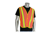 PIP® Non-ANSI Two-Tone Mesh Safety Vest, Orange (S3000900OR)