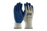 G-Tek® GP™ Seamless Knit Cotton / Polyester Glove with Latex Coated Crinkle Grip on Palm & Fingers - Premium Grade (S39C1300)