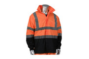 Viz™ Rain Jacket Class 3 with Black Bottom, Orange (S3531200OR) Viz™ Rain Jacket Class 3 with Black Bottom, Orange (S3531200OR)