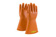 NOVAX® Class 2 Rubber Insulating Glove with Straight Cuff - 14"