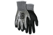Cut Protection 13 Gauge HPPE/Synthetic Safety Glove, foam nitrile on flat nitrile dip, palm (SGSS92783)