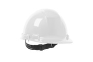 Whistler™ Pin-Lock Adjustment Hard Hat, 4-Pont Textile Suspension, White