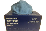 Microfiber 16"x16", Blue, 50 per box (JGENWIPER12BLUE)