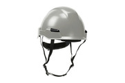Rocky™ Nylon Suspension Industrial Climbing Helmet with Polycarbonate / ABS Shell, Wheel Ratchet Adjustment and 4-Point Chin Strap, Gray (S280HP141R09)