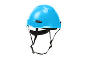 Rocky™ Nylon Suspension Industrial Climbing Helmet with Polycarbonate / ABS Shell, Wheel Ratchet Adjustment and 4-Point Chin Strap, Light Blue (S280HP141R06)