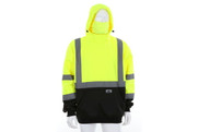 Hooded Sweatshirt w/ Built in Gaiter, Drawstring Hood, Class 3 (SSSCL3LP)
