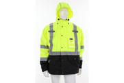 Hi Vis Winter Rain Gear with Zip Out Class 3 Lining