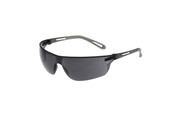Zenon Z-Lyte™ Rimless Safety Glasses with Gray Temple, Gray Lens and Anti-Scratch / Anti-Fog Coating (S250090021)