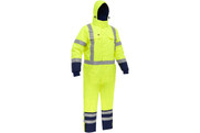 Bisley® Extreme Cold Coverall Class 3 with X-Back, Lime (S344M6453XYLNV)