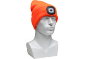 Winter Beanie Cap with LED light, Orange (S360LEDOR) Winter Beanie Cap with LED light, Orange (S360LEDOR)