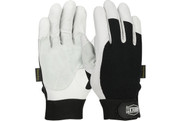 Ironcat® Heavy Duty Top Grain Goatskin Leather Reinforced Palm Glove with Fabric Back (S86550)