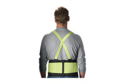  Back Support Brace, High Visibility Lime/Yellow 