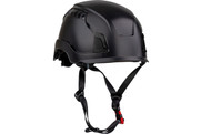 Traverse™ Industrial Climbing Helmet, ABS Shell, EPS Foam Impact Liner, Wheel Ratchet Adjustment and 4-Point Chin Strap, Black (S280HP1490R11)