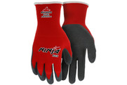  Ninja® Flex , Gray Latex Palm and Fingers (SGSSN9680)