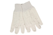 8 oz White Canvas, Clute Pattern, Regular Weight, Knit Wrist, Straight Thumb (SGC8100)