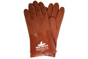 Premium Red Double Dipped PVC,Nitrile Reinforced, Jersey Lined, 12" Length (SGSS6452S)