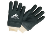 Double Dip Sandy Black Premium PVC, Interlock Lined, Actifresh® Treated, Knit Wrist (SGSS6100S)