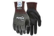 Ninja® Max 10 gauge Dyneema® Diamond Technology Bi-Polymer Coated Palm and Fingertips, Cut level A3