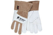 Welders Gloves, Premium Top Grain Goatskin palm, Sewn with DuPont™ Kevlar®, 2.5" Split Leather Cuff (SGL4890)