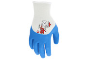 FlexGuard 10 Gauge Cotton/Polyester, Blue Latex over the Knuckle Dip (SGSSFG305)
