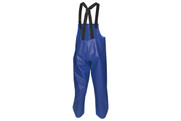 Navigator .25MM Bib Pants, Full Elastic Suspenders, Blue (S563BF)
