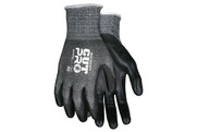 Cut Pro™ 13 Gauge HyperMax™ Shell Black PU Coated Palm and Fingertips