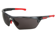 Dominator™ DM3, Gun Metal Color Frame, Red TPR, Gray Max6™ Anti-Fog lens coating (STDM1312PF) MCR DM1312PF