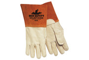 Mustang Leather Welding Glove, Premium Cow Leather, 5" Cuff, Reinforced Thumb, Sewn with DuPont™ Kevlar® (SGL4940) MCR 4940