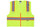 Recycled Mesh Safety Vest, Class 2, Zipper Front, 6 pockets (SRSURVML)