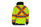 Two-Tone X-Back Black Bottom Bomber Jacket, Class 3 Two-Tone X-Back Black Bottom Bomber Jacket, Class 3