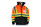 Two-Tone X-Back Black Bottom Bomber Jacket, Class 3, Orange (S3331745XOR) Two-Tone X-Back Black Bottom Bomber Jacket, Class 3, Orange (S3331745XOR)
