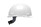 Logan™ Type II, Short Brim Cap Style Hard Hat with HDPE Shell, 4-Point Textile Suspension and Wheel Ratchet Adjustment, White (S280HP1142RSP10)