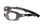 Hydroblast HB5 Series Charcoal Frame and Temples with Gray TPR Premium MAX6® Anti-fog Lens Coating Soft TPR Goggle Designed Seal ANSI D3, D4, and D5 Rated (STHB510PF)