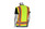 Safety Vest, Class 2, 11 Pocket with Solid Front and Mesh Back, Lime (S3020500YEL)