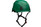 Traverse™ Vented Industrial Climbing Helmet, ABS Shell, EPS Foam Impact Liner, Wheel Ratchet Adjustment and 4-Point Chin Strap, Green (S280HP1490RV04)