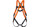 Miller® Titan™ Full-Body Harness with Hi‑Viz Webbing, PFL/SRL Connector, Back D‑Ring with Tongue Leg Buckles (ST4700FP)
