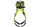 Miller® H500 Industrial Comfort Full-Body Harness with 5 Points of Adjustment, Back D-Ring and Quick-Connect Chest & Leg Buckles (SH5IC22100)