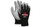 Gray PU Dipped Palm and Fingers, 15 Gauge Black Nylon Shell (SGSS96695)